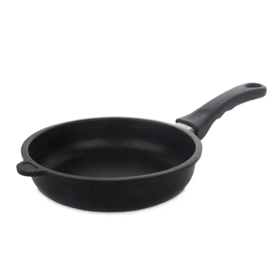 СКОВОРОДА AMT GASTROGUSS AMT-520-E, 1Л, 20СМ, ЧЁРНЫЙ