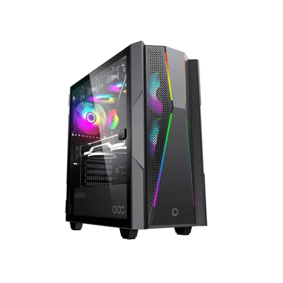 КОМПЬЮТЕРНЫЙ КОРПУС GAMEMAX TYPHOON COC, MIDI-TOWER, ATX, ЧЁРНЫЙ