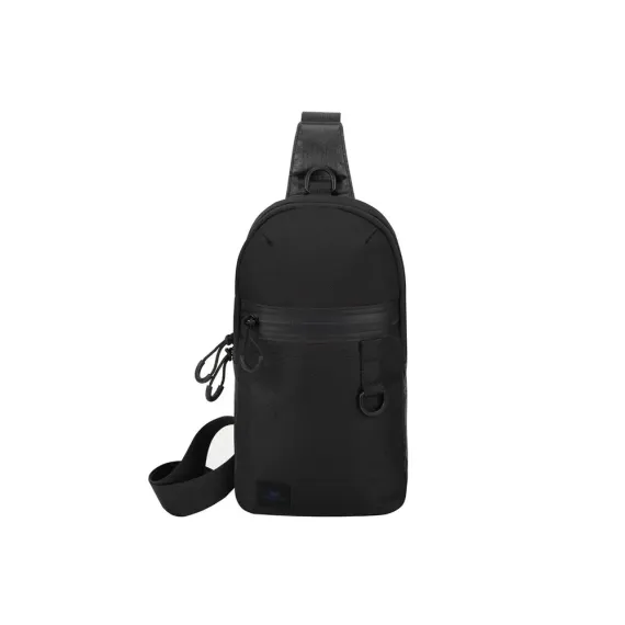 СУМКА ЧЕРЕЗ ПЛЕЧО RIVACASE DIJON, 10,1", ПОЛИЭСТЕР, ЧЁРНЫЙ