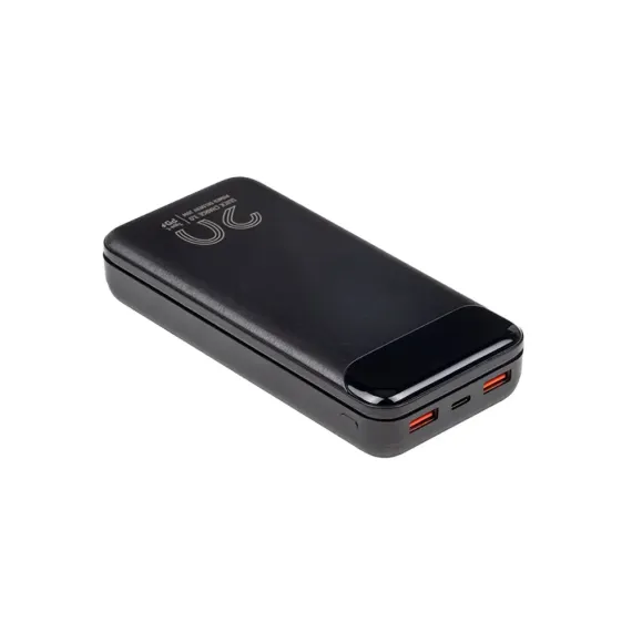 ACUMULATOR EXTERN RIVACASE VA2580, 20000MAH, NEGRU