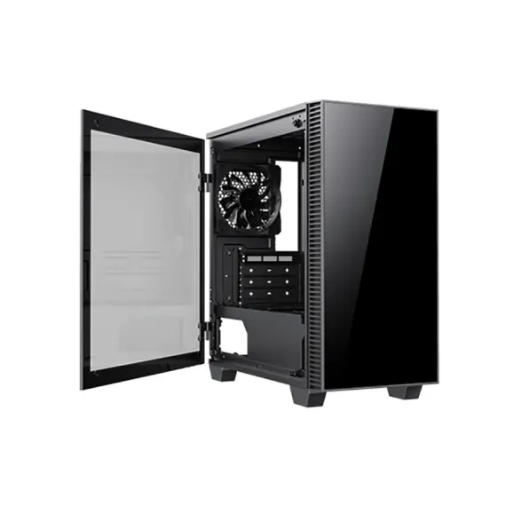 CARCASA PC GAMEMAX H608, MINI-TOWER, ATX, NEGRU