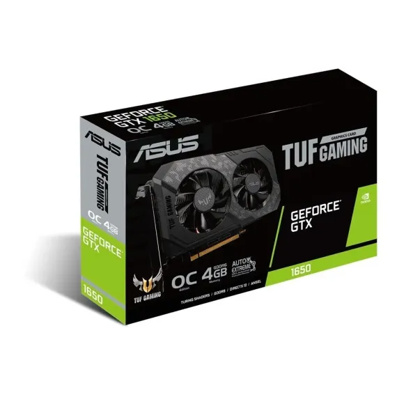 ВИДЕОКАРТА ASUS TUF-GTX1650-O4GD6-GAMING,  4ГБ GDDR6 128БИТ