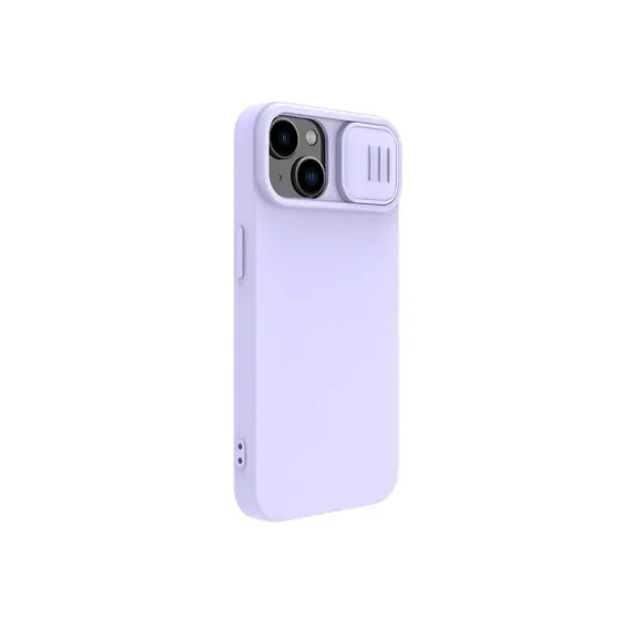 HUSA NILLKIN IPHONE 14 PLUS, CAMSHIELD SILKY SILICONE, VIOLET