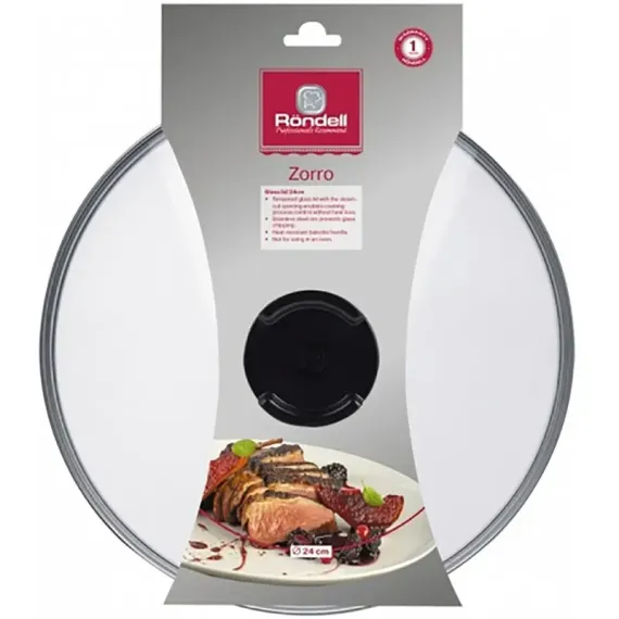 CAPAC RONDELL RDA-1465, 24CM, TRANSPARENT