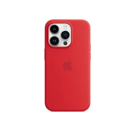 ЧЕХОЛ APPLE IPHONE 14 PRO SILICONE CASE WITH MAGSAFE, КРАСНЫЙ