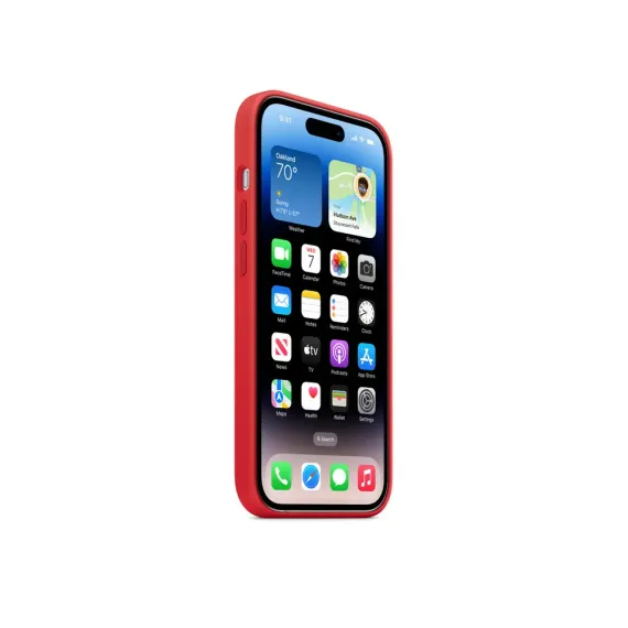 ЧЕХОЛ APPLE IPHONE 14 PRO SILICONE CASE WITH MAGSAFE, КРАСНЫЙ