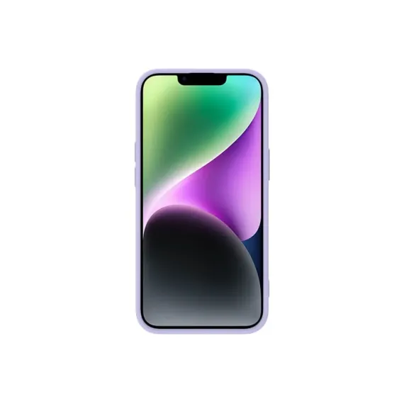 HUSA NILLKIN IPHONE 14 PLUS, CAMSHIELD SILKY SILICONE, VIOLET