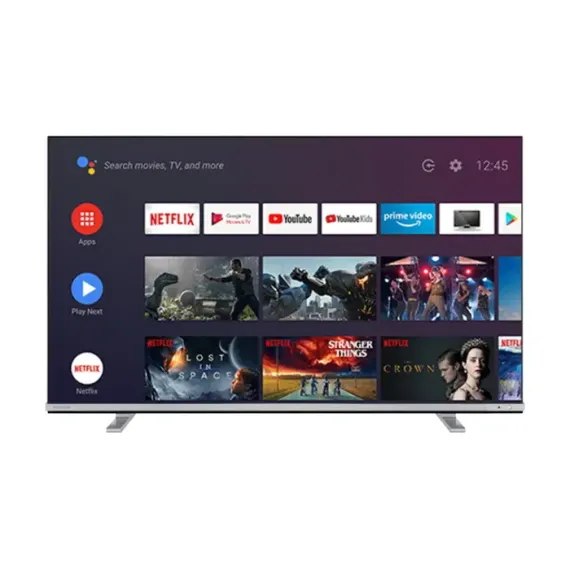 55" LED SMART ТЕЛЕВИЗОР TOSHIBA 55UA4B63DG, 3840 X 2160 4K, ANDROID, ЧЁРНЫЙ