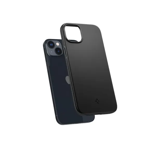 HUSA SPIGEN IPHONE 14, THIN FIT, NEGRU