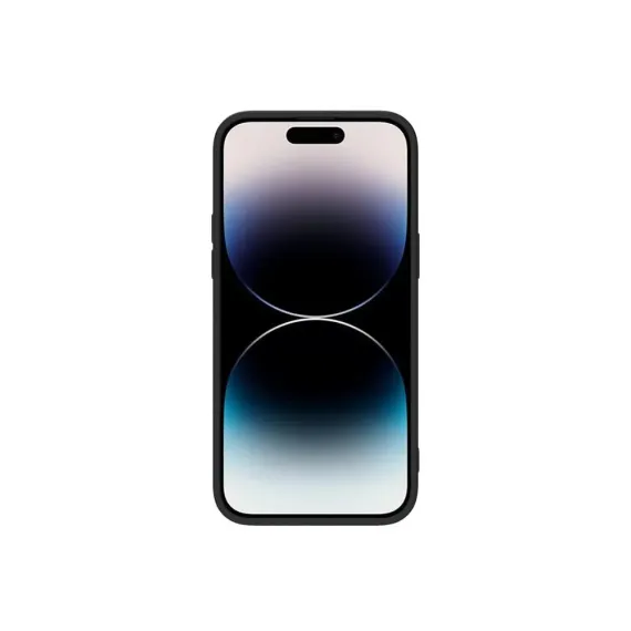 HUSA NILLKIN IPHONE 14 PRO, CAMSHIELD SILKY SILICONE, NEGRU