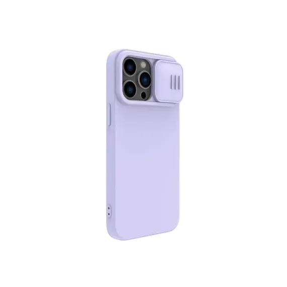 HUSA NILLKIN IPHONE 14 PRO, CAMSHIELD SILKY SILICONE, VIOLET
