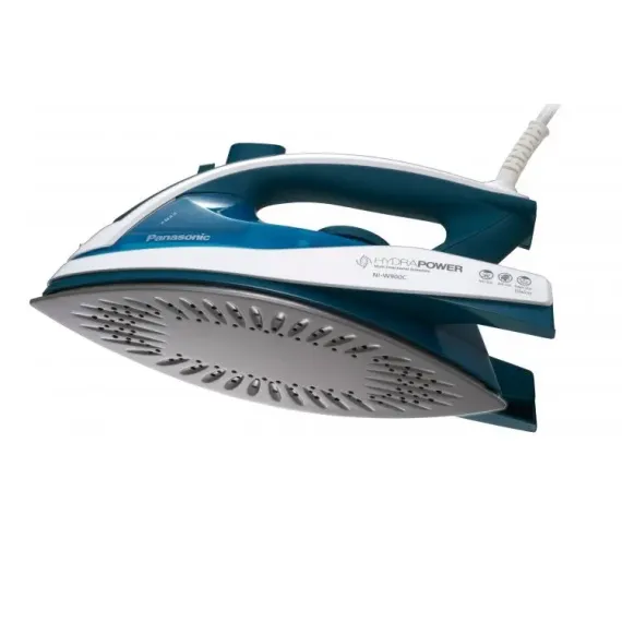 УТЮГ С ПАРОГЕНЕРАТОРОМ PANASONIC NI-W900CMTW, 2400ВТ, БЕЛЫЙ СИНИЙ