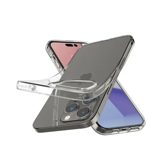 HUSA SPIGEN IPHONE 14 PRO MAX, LIQUID CRYSTAL, TRANSPARENT