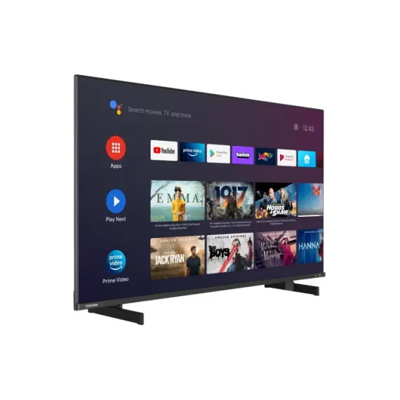 43" QLED SMART TV TOSHIBA 43QA5D63DG, 3840X2160 4K UHD, ANDROID TV, NEGRU