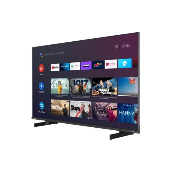 43" QLED SMART TV TOSHIBA 43QA5D63DG, 3840X2160 4K UHD, ANDROID TV, NEGRU