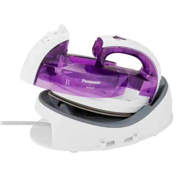 БЕСПРОВОДНОЙ УТЮГ PANASONIC NI-WL30VTW, 1550ВТ, БЕЛЫЙ ФИОЛЕТОВЫЙЙ