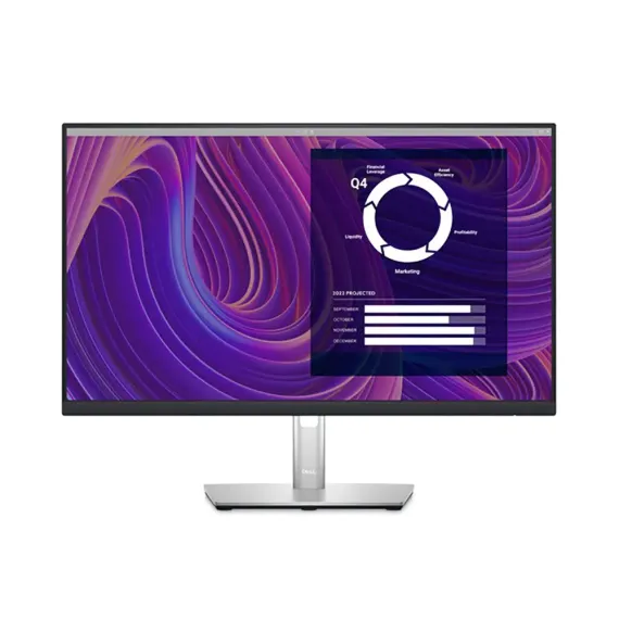 23,8" MONITOR DELL P2423D, IPS 2560X1440 WQHD, NEGRU