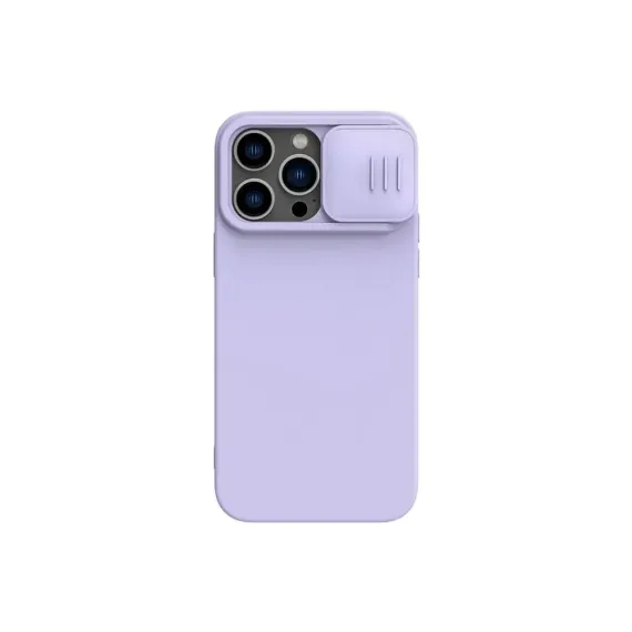 HUSA NILLKIN IPHONE 14 PRO, CAMSHIELD SILKY SILICONE, VIOLET