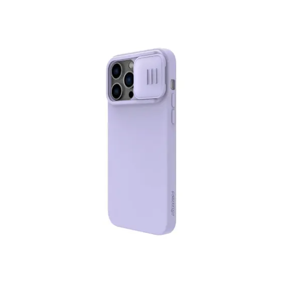 HUSA NILLKIN IPHONE 14 PRO MAX, CAMSHIELD SILKY SILICONE, VIOLET
