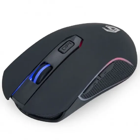 ИГРОВАЯ МЫШЬ GEMBIRD MUSGW-6BL-01, ЧЁРНЫЙ