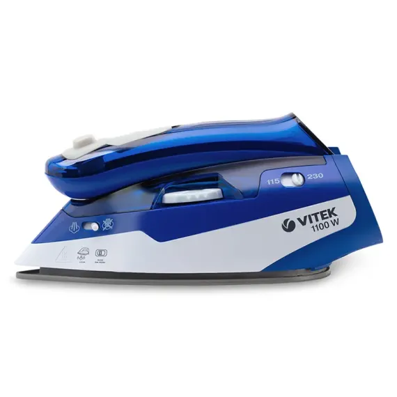 УТЮГ VITEK VT-1269, 1100ВТ, СИНИЙ