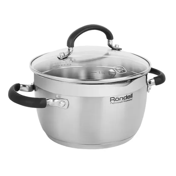 НАБОР КАСТРЮЛЬ RONDELL RDS-1291 , НЕРЖАВЕЮЩАЯ СТАЛЬ