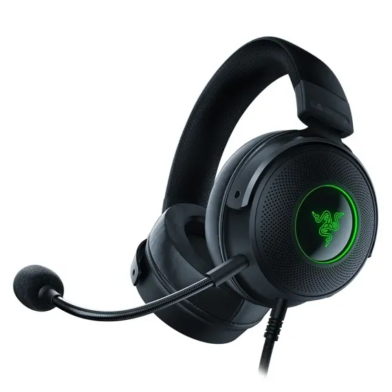 CASTI GAMING RAZER KRAKEN V3, CU FIR, NEGRU