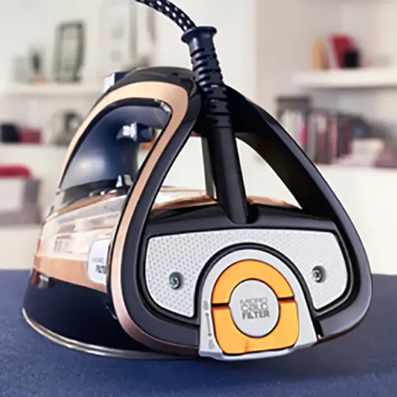 УТЮГ TEFAL FV9865, 3000ВТ, ЧЕРНЫЙ | ЗОЛОТИСТЫЙ