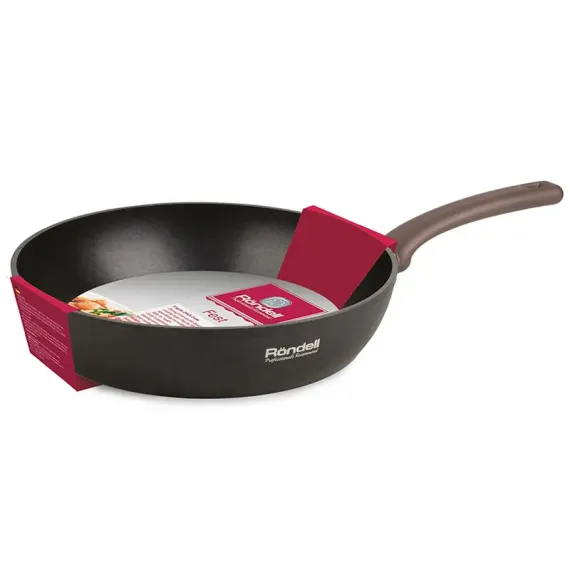 СКОВОРОДА RONDELL RDA-1340, , 28СМ, ЧЁРНЫЙ