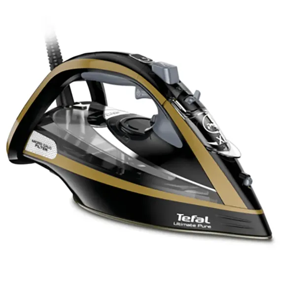 УТЮГ TEFAL FV9865, 3000ВТ, ЧЕРНЫЙ | ЗОЛОТИСТЫЙ