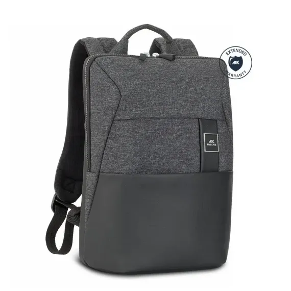 RUCSAC PENTRU LAPTOP RIVACASE LANTAU, 13.3", POLIESTER, NEGRU