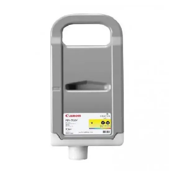КАРТРИДЖ ЧЕРНИЛЬНЫЙ CANON PFI-706, 6684B001, ЖЕЛТЫЙ