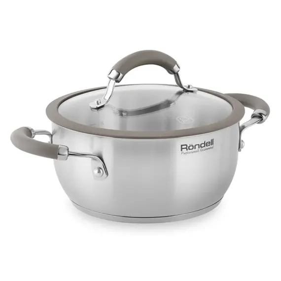 НАБОР КАСТРЮЛЬ RONDELL RDS-756, НЕРЖАВЕЮЩАЯ СТАЛЬ