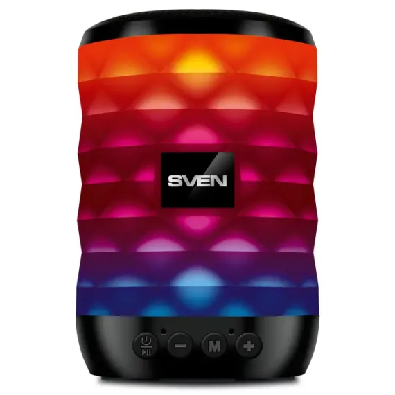 ПОРТАТИВНАЯ КОЛОНКА SVEN PS- 55, ЧЁРНЫЙ