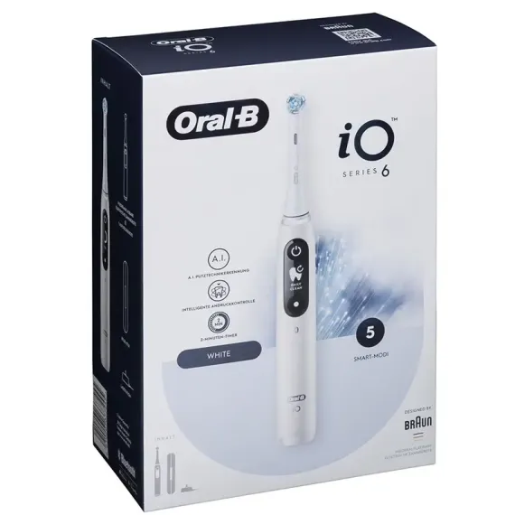 PERIUTA DE DINTI ELECTRICA ORAL-B IO SERIES 6, ALB