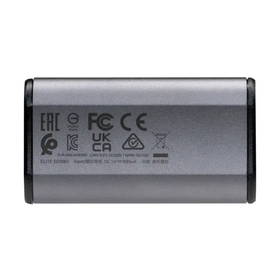 ВНЕШНИЙ ПОРТАТИВНЫЙ SSD НАКОПИТЕЛЬ ADATA SE880, 500 ГБ, СЕРЫЙ (AELI-SE880-500GCGY)