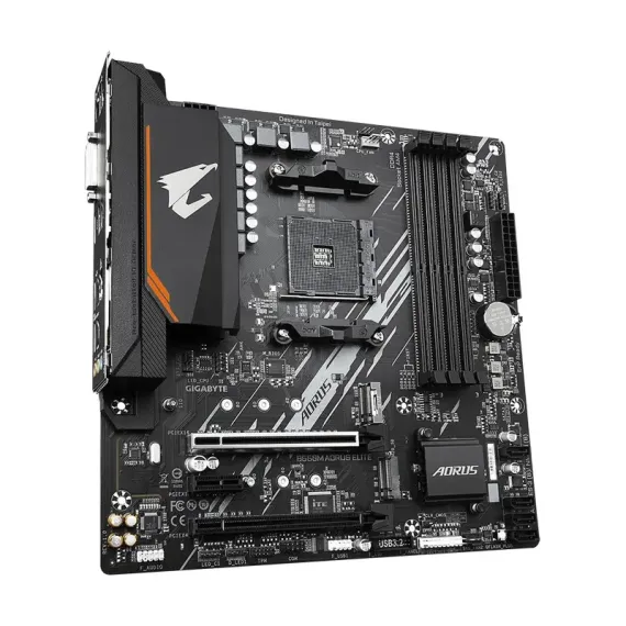 МАТЕРИНСКАЯ ПЛАТА GIGABYTE B550M AORUS ELITE, AM4, AMD B550, MICRO-ATX