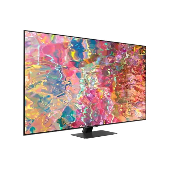 65" QLED SMART TV SAMSUNG QE65Q80BAUXUA, 3840X2160 4K UHD, TIZEN, NEGRU