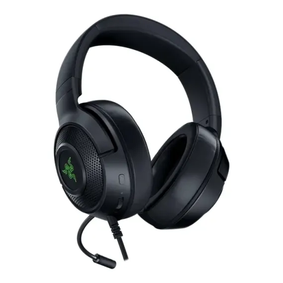 CASTI GAMING RAZER KRAKEN V3 X, CU FIR, NEGRU