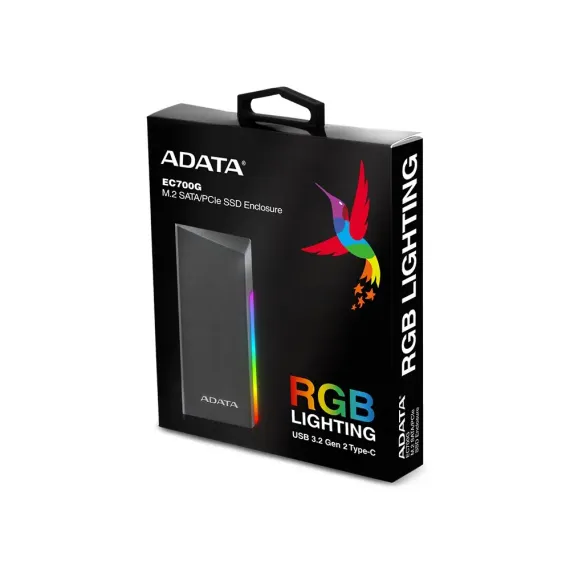 CARCASA EXTERNA PENTRU SSD ADATA EC700G, AEC700GU32G2-CGY