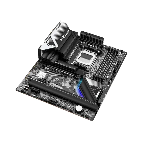 PLACA DE BAZA ASROCK X670E PRO RS, AM5, AMD X670, ATX