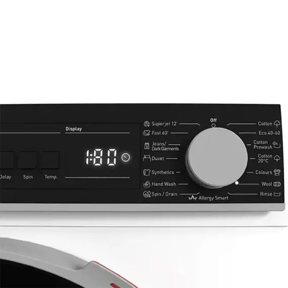 СТИРАЛЬНАЯ МАШИНА SHARP ESNFB814CWDAEE, 8КГ, БЕЛЫЙ