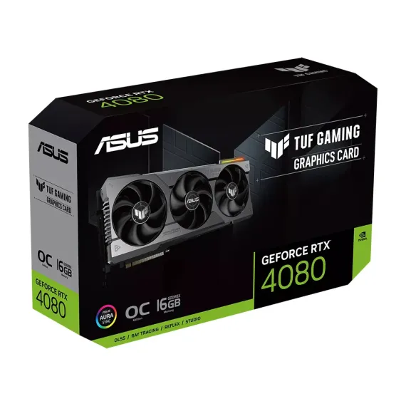 ВИДЕОКАРТА ASUS TUF-RTX4080-O16G-GAMING, 16GB GDDR6X 256БИТ