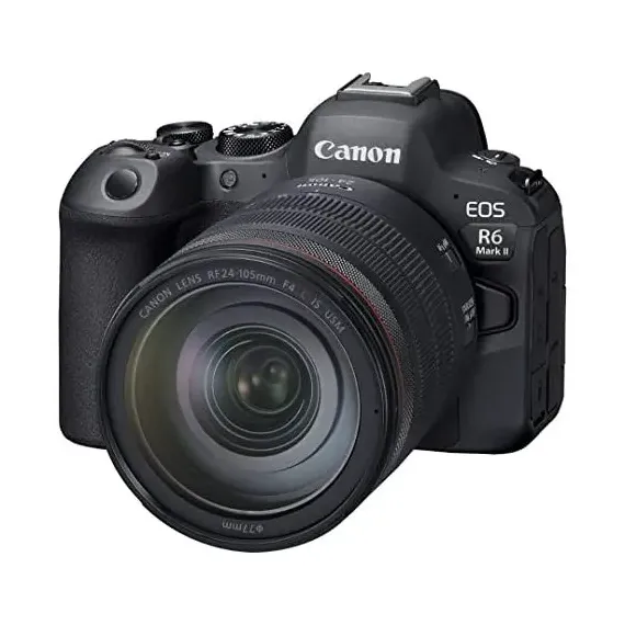 БЕЗЗЕРКАЛЬНЫЙ ФОТОАППАРАТ CANON EOS R6 MKII RF 24-105 L IS, ЧЁРНЫЙ