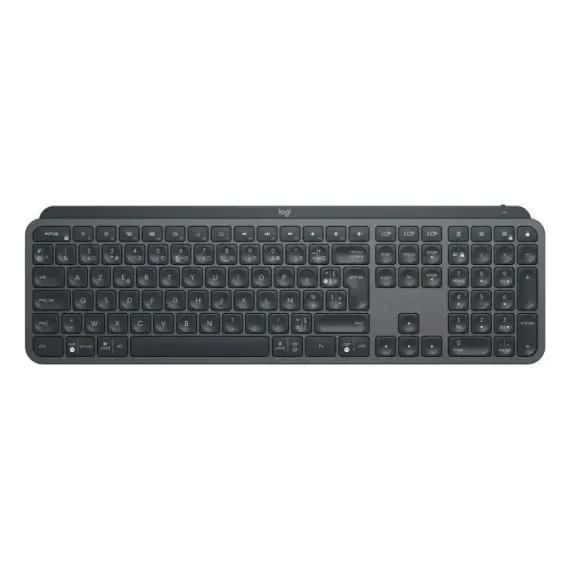 TASTATURA LOGITECH MX KEYS PLUS, FARA FIR, NEGRU