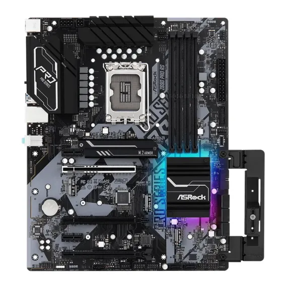 МАТЕРИНСКАЯ ПЛАТА ASROCK Z690 PRO RS, LGA1700, INTEL Z690, ATX