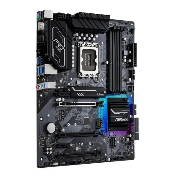 МАТЕРИНСКАЯ ПЛАТА ASROCK Z690 PRO RS, LGA1700, INTEL Z690, ATX
