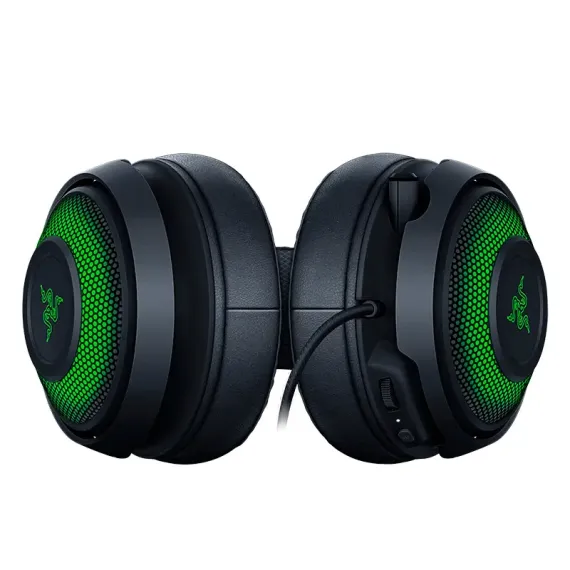 CASTI GAMING RAZER KRAKEN ULTIMATE, CU FIR, NEGRU