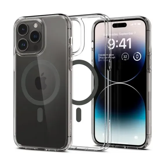 HUSA SPIGEN IPHONE 14 PRO MAX, ULTRA HYBRID MAG MAGSAFE, GRAFIT