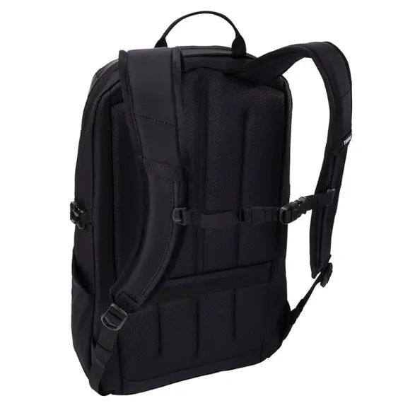 RUCSAC PENTRU LAPTOP THULE ENROUTE, 15.6", NAILON 330D MINI RIPSTOP, POLIESTER 600D, NEGRU